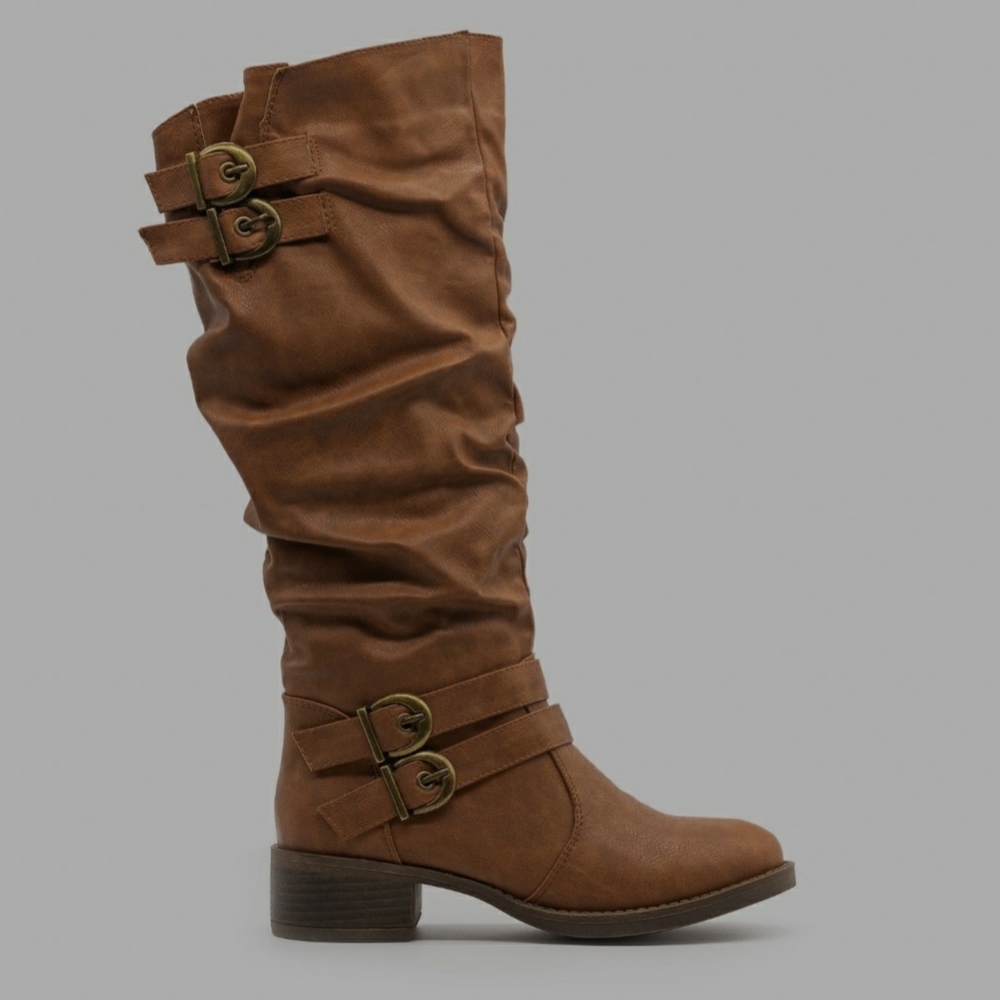 NIB Cognac Boots